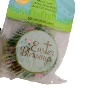 Wilton Cupcake Liners Easter Blessings Baking Cups 50 Count
